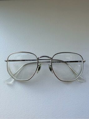 Ray-Ban 145 Metal Eyeglass Frames Silver